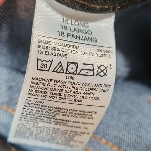 EUC Old Navy Dk Blue Mid Rise Rockstar Super Skinny Jeggings - Picture 3 of 6